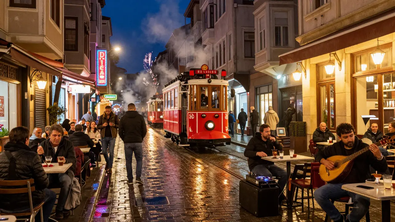 Istanbul's Nightlife: Lights, Music, and Energy After Dark